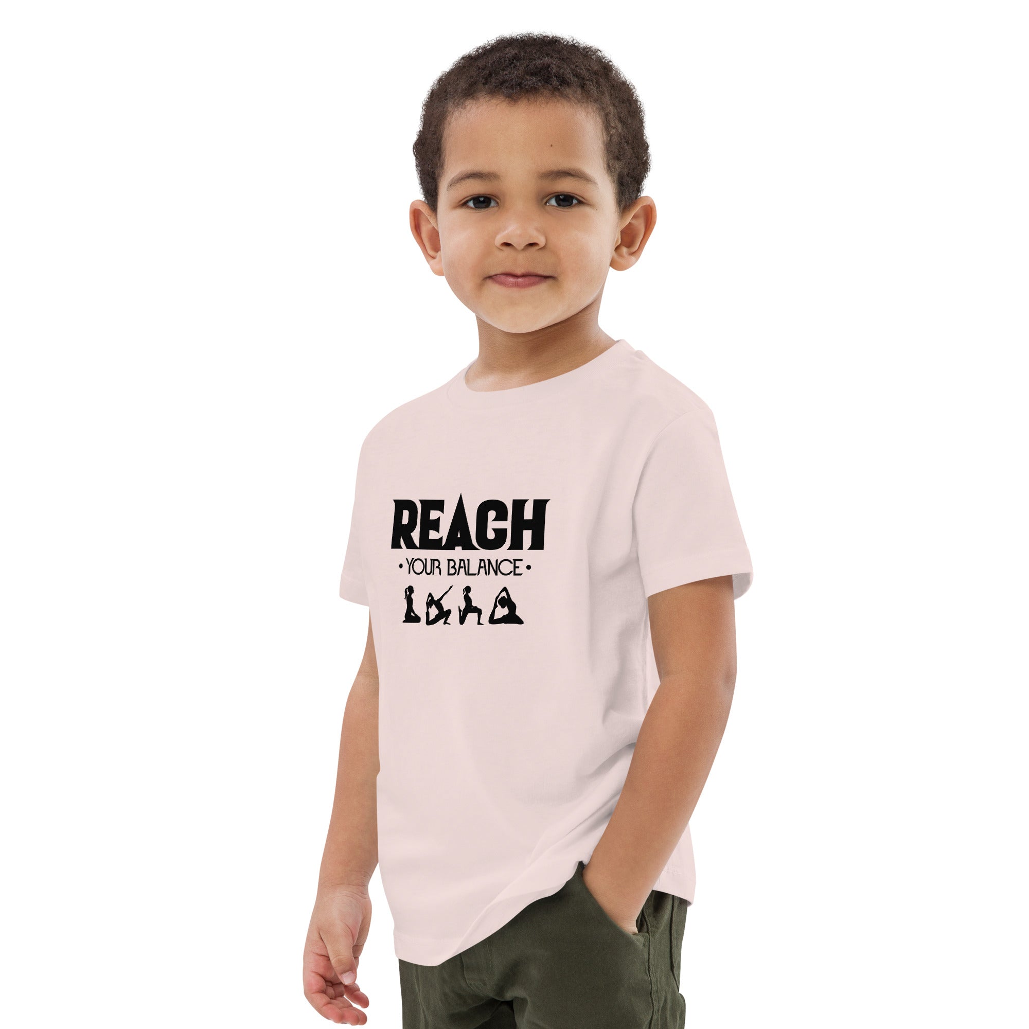 REACH YOUR BALANCE - Organic cotton kids t-shirt