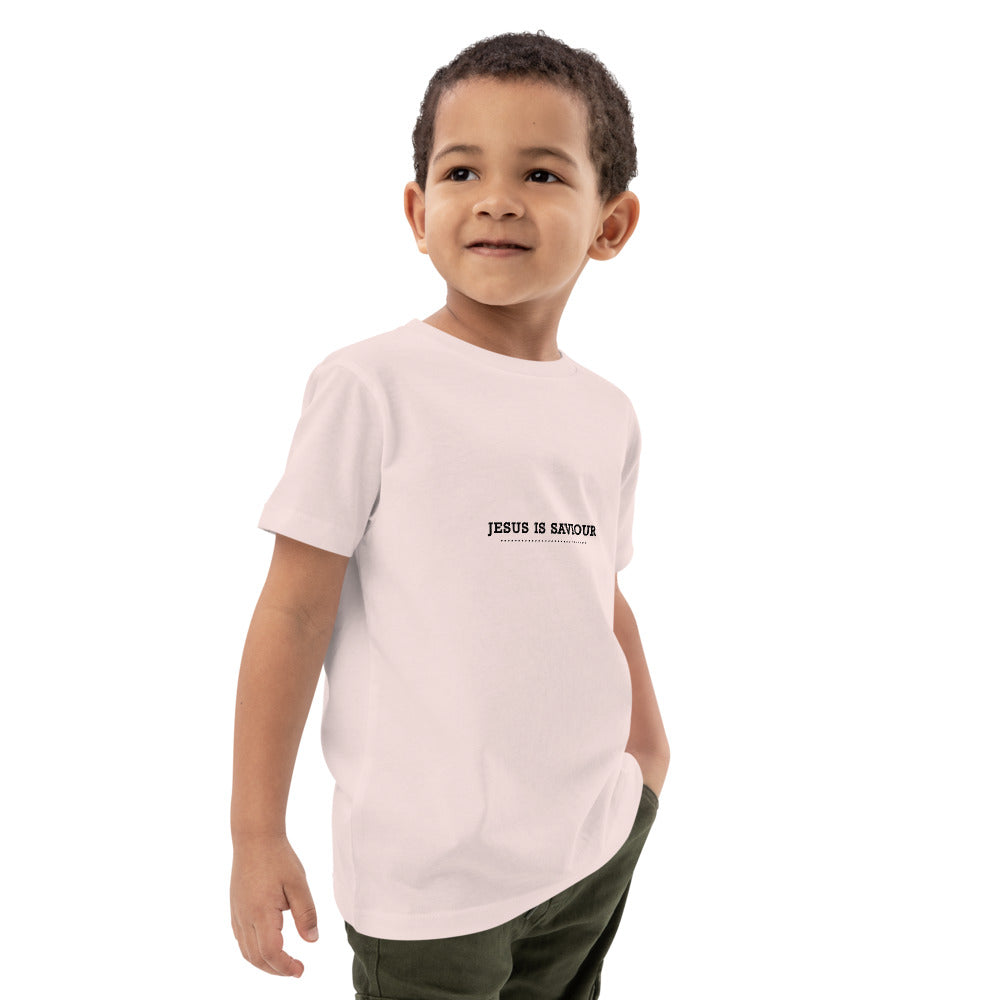 JESUS IS SAVIOUR - Organic cotton kids t-shirt