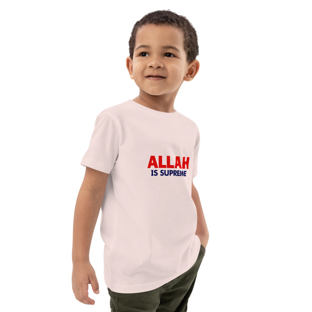 ALLAH IS SUPREME - Organic cotton kids t-shirt