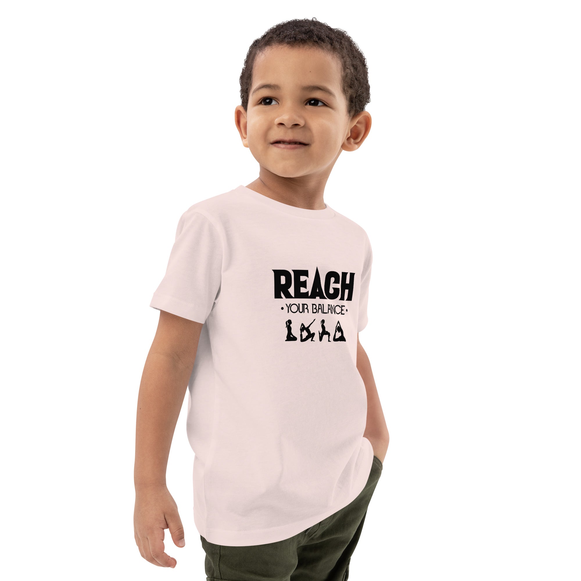 REACH YOUR BALANCE - Organic cotton kids t-shirt