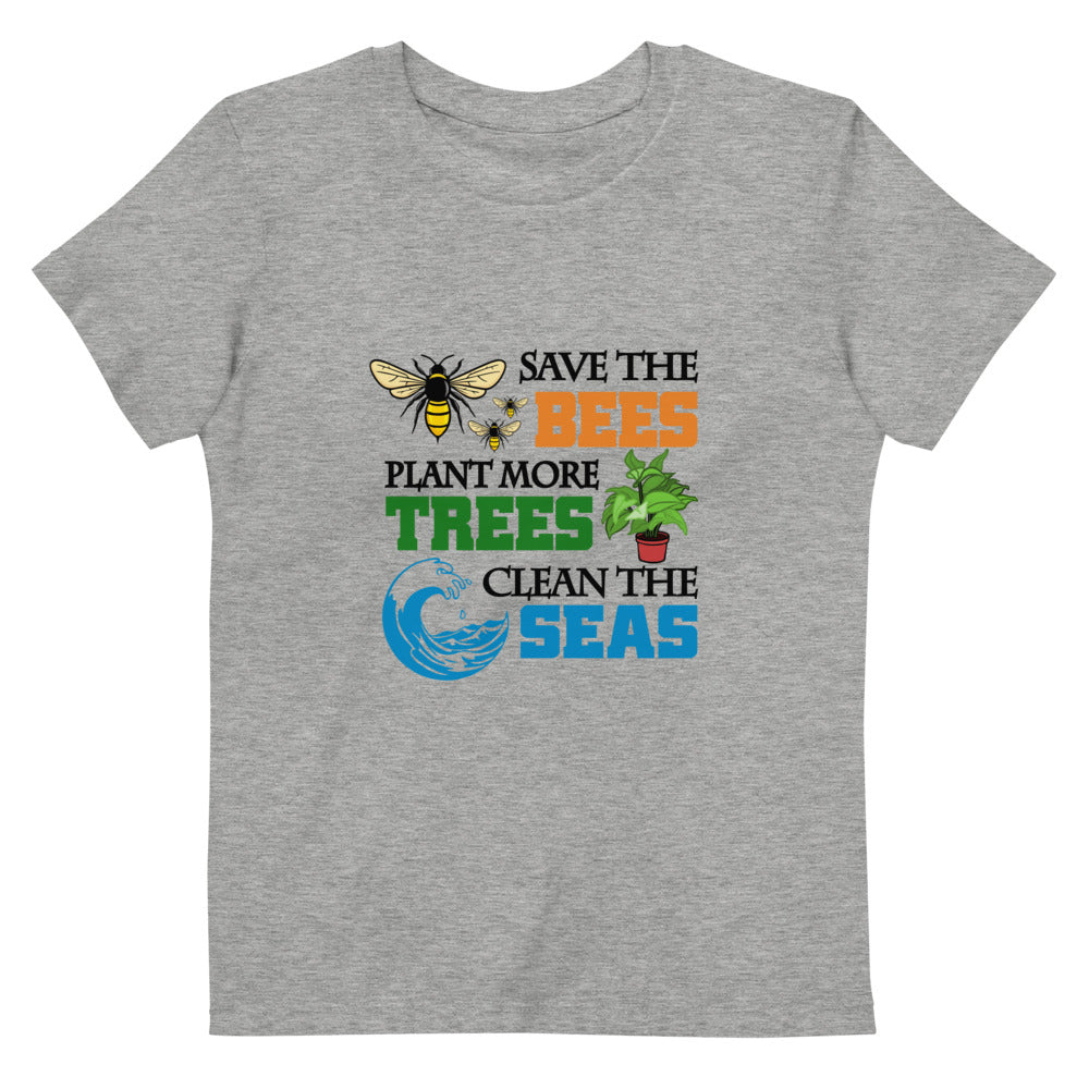 SAVE THE BEES - Organic cotton kids t-shirt