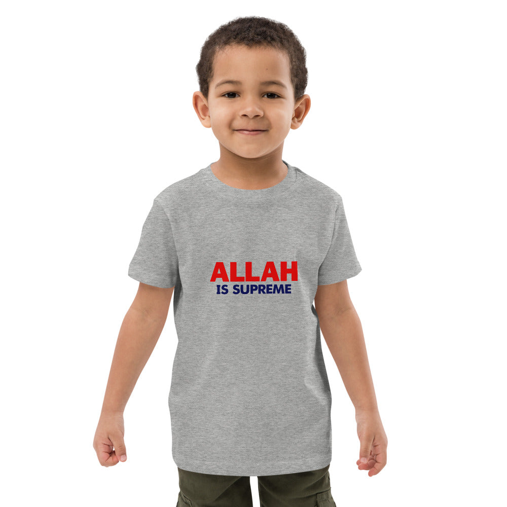 ALLAH IS SUPREME - Organic cotton kids t-shirt