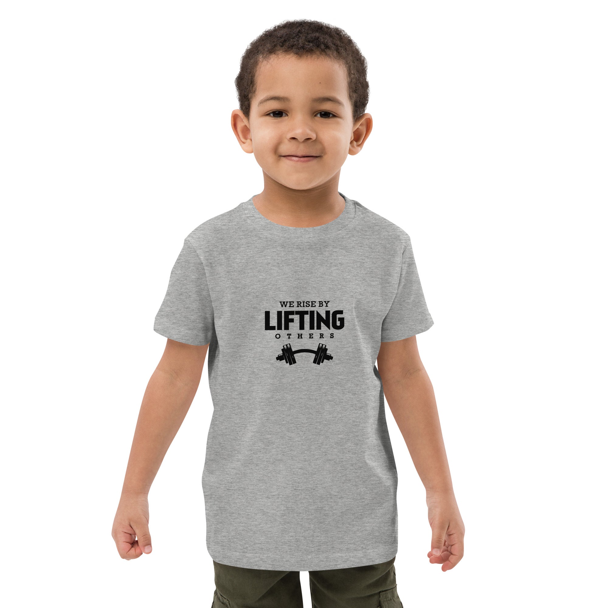 WE RISE BY LIFTING OTHERS - Organic cotton kids t-shirt