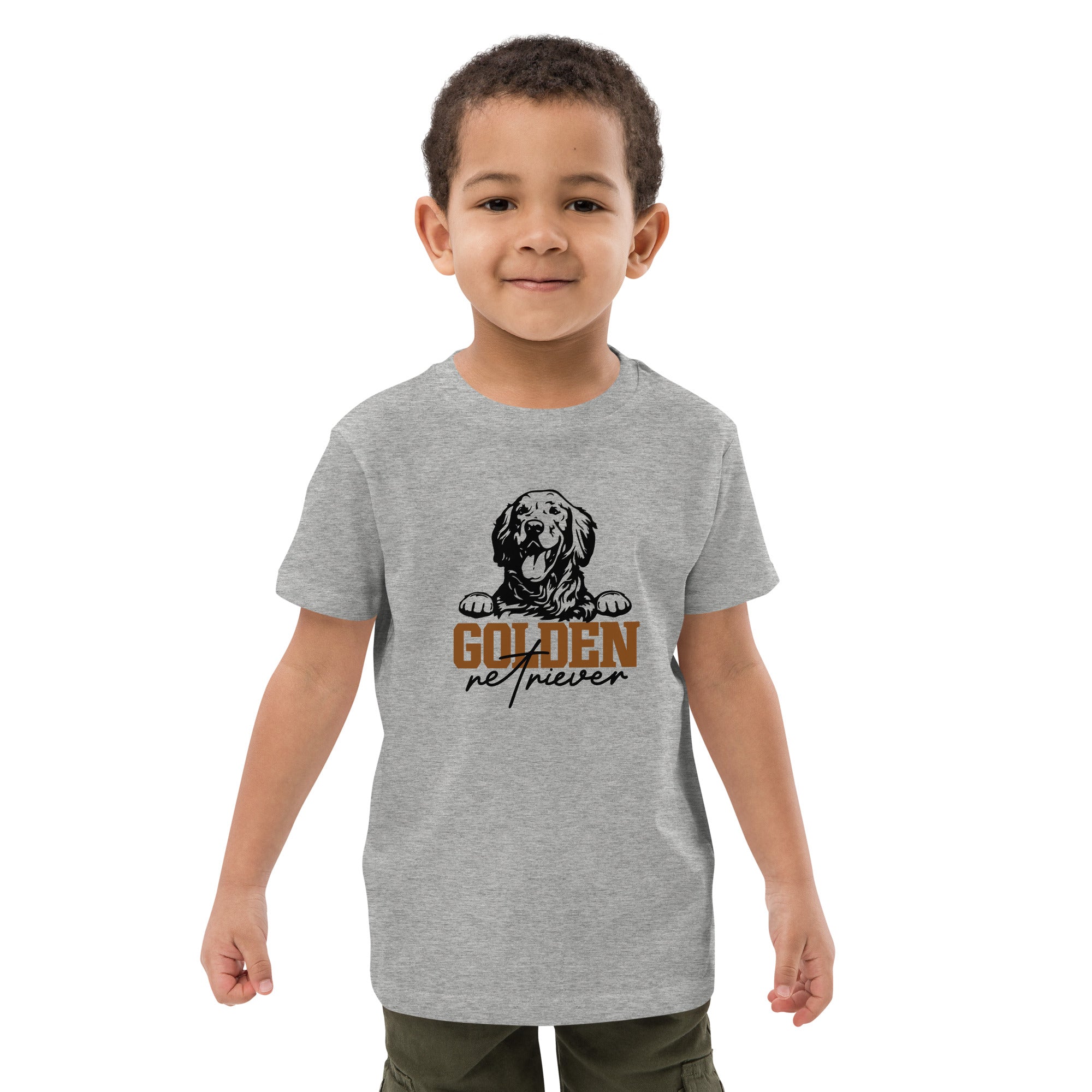 GOLDEN RETRIEVER - Organic cotton kids t-shirt