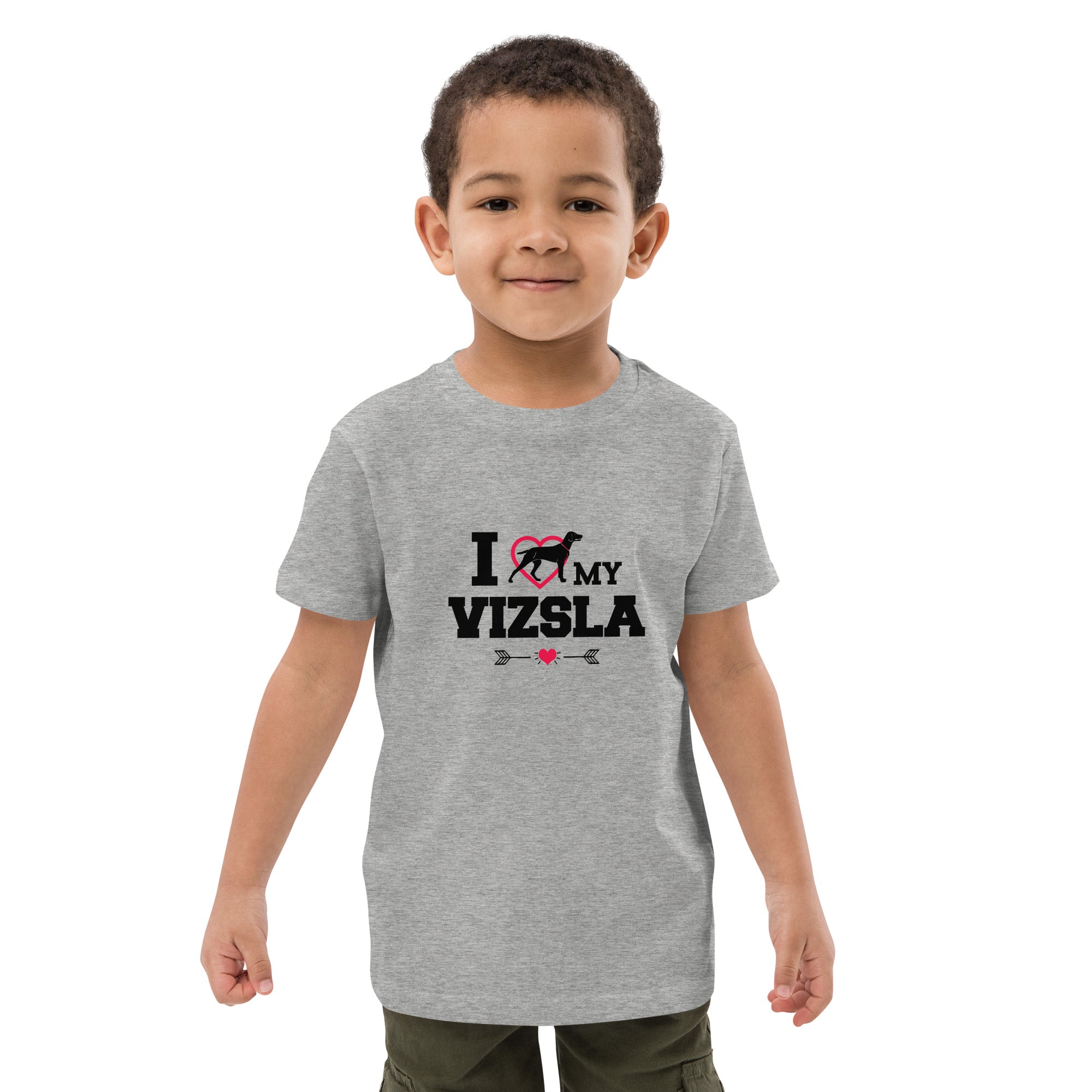 I LOVE MY VIZSLA - Organic cotton kids t-shirt