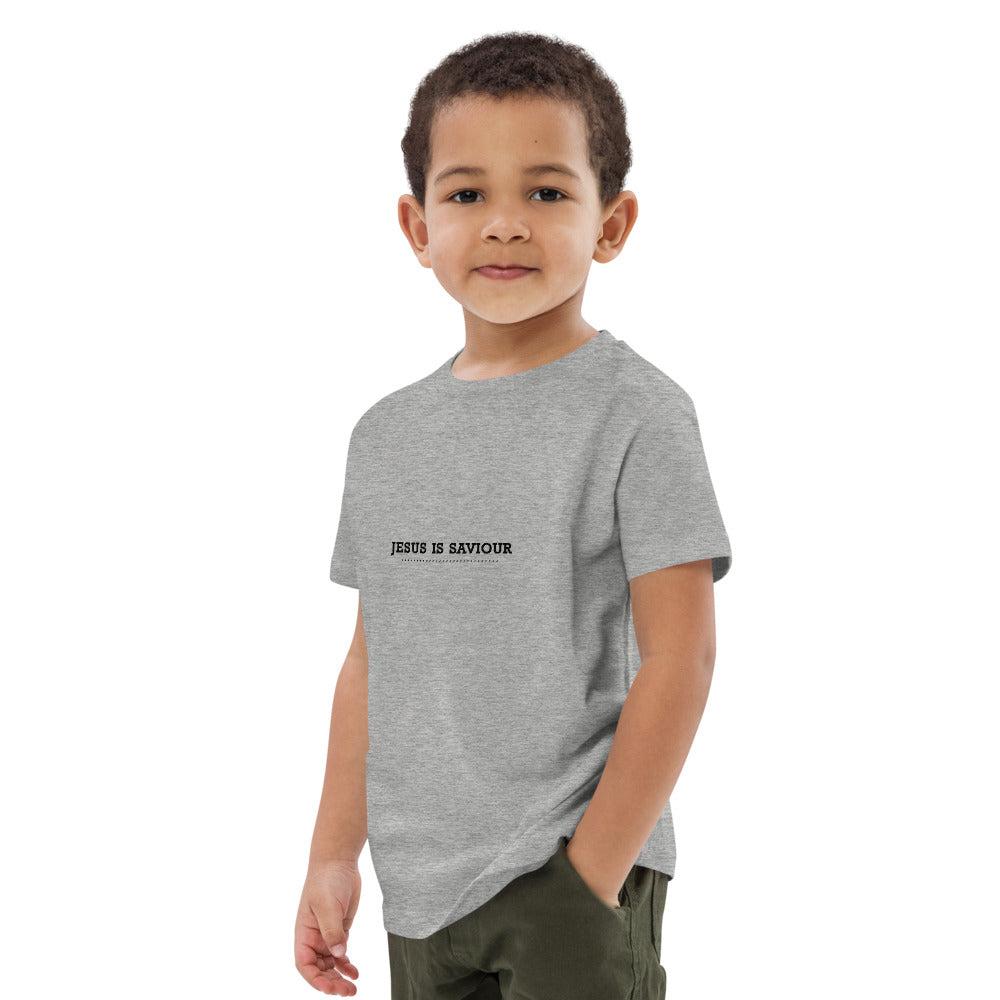 JESUS IS SAVIOUR - Organic cotton kids t-shirt