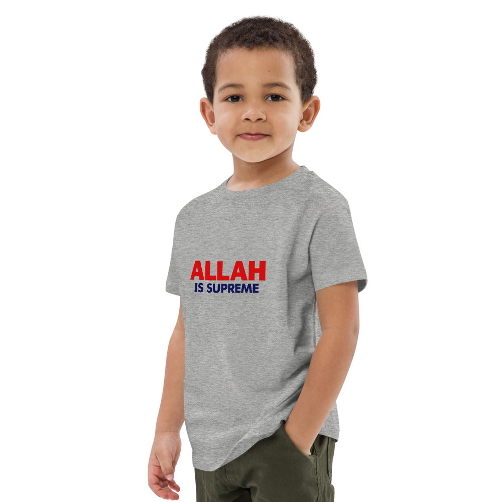 ALLAH IS SUPREME - Organic cotton kids t-shirt