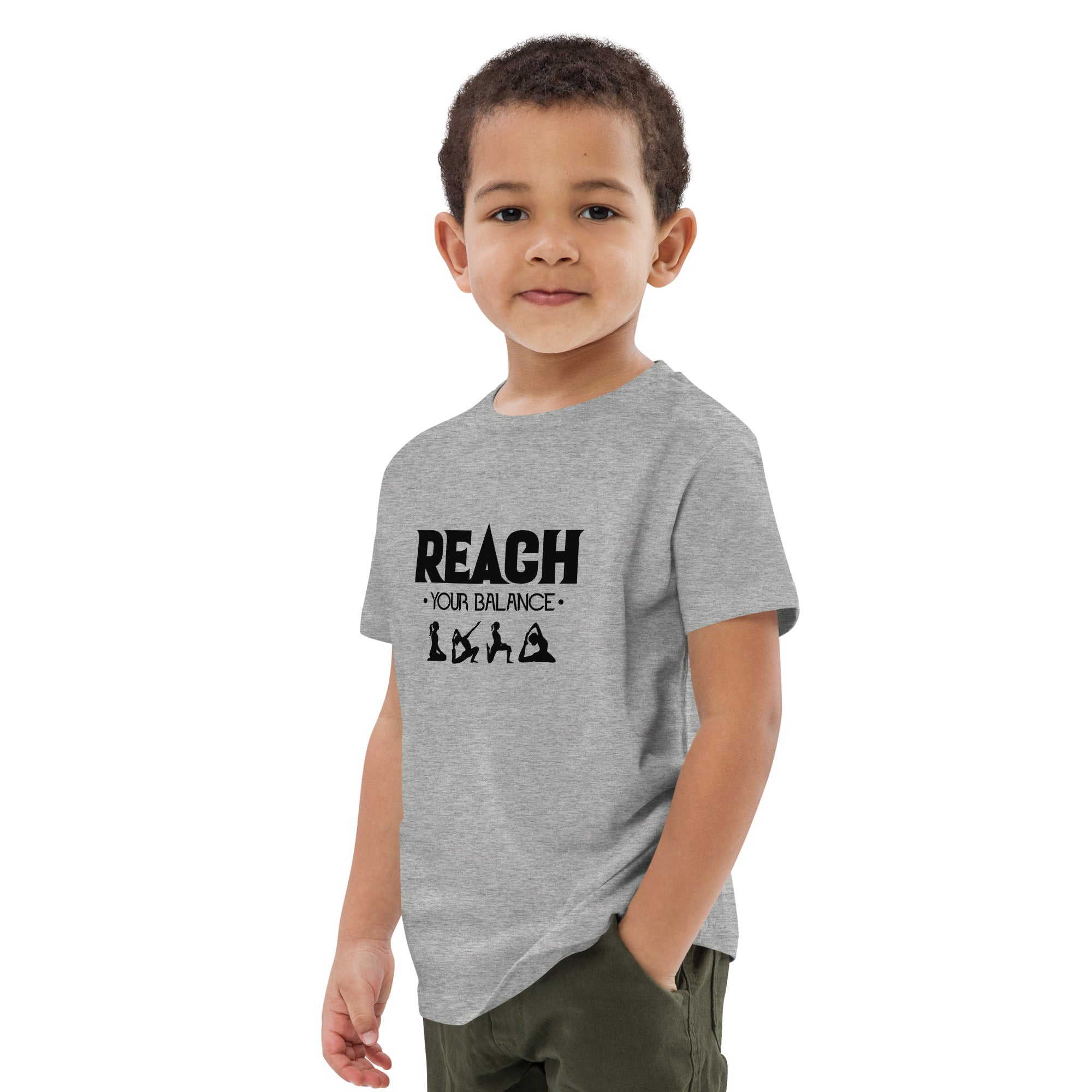 REACH YOUR BALANCE - Organic cotton kids t-shirt