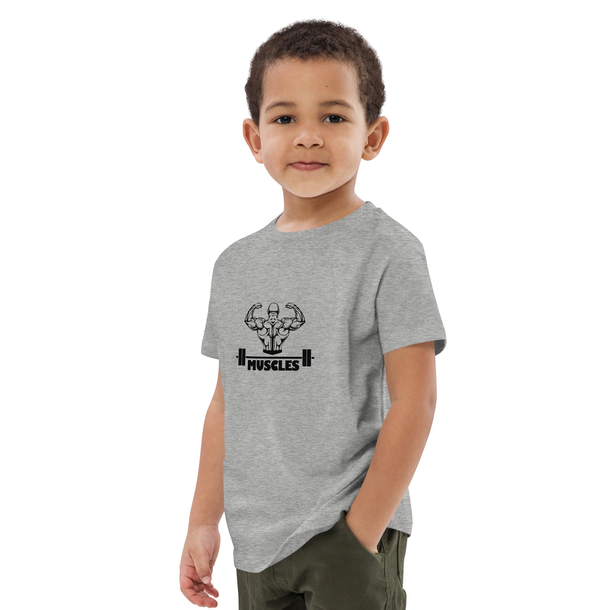 MUSCLES - Organic cotton kids t-shirt