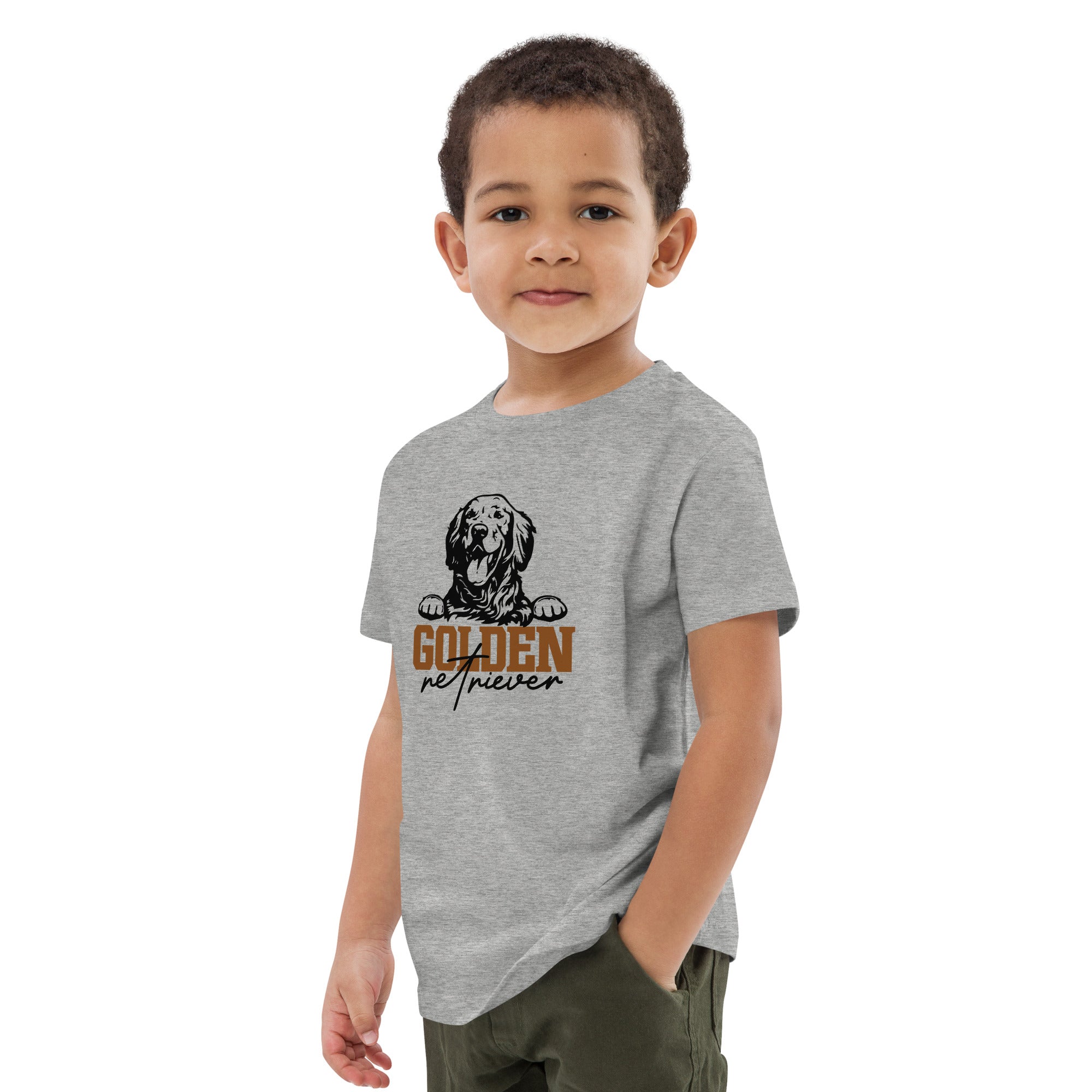 GOLDEN RETRIEVER - Organic cotton kids t-shirt