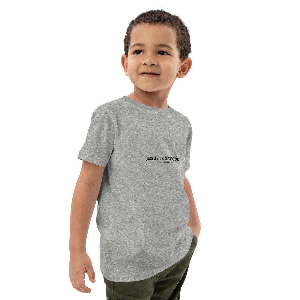 JESUS IS SAVIOUR - Organic cotton kids t-shirt