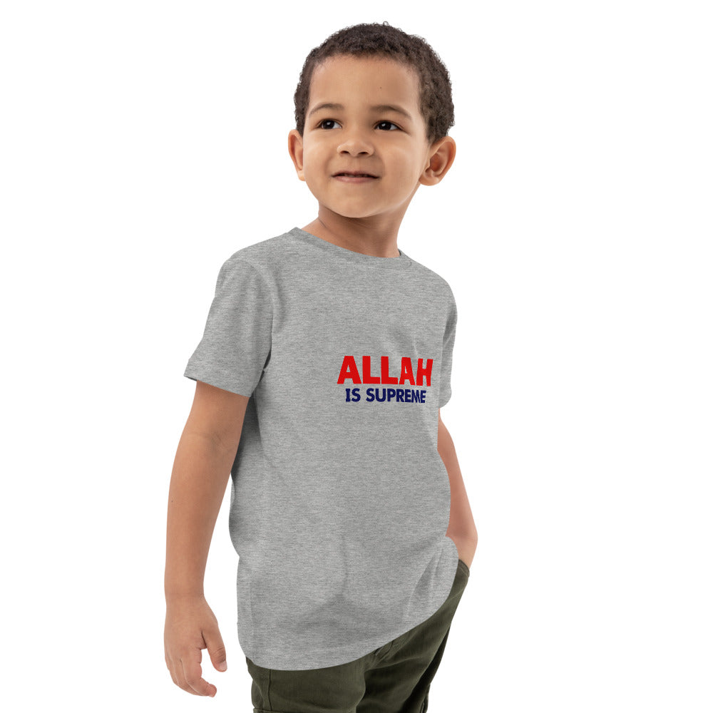 ALLAH IS SUPREME - Organic cotton kids t-shirt