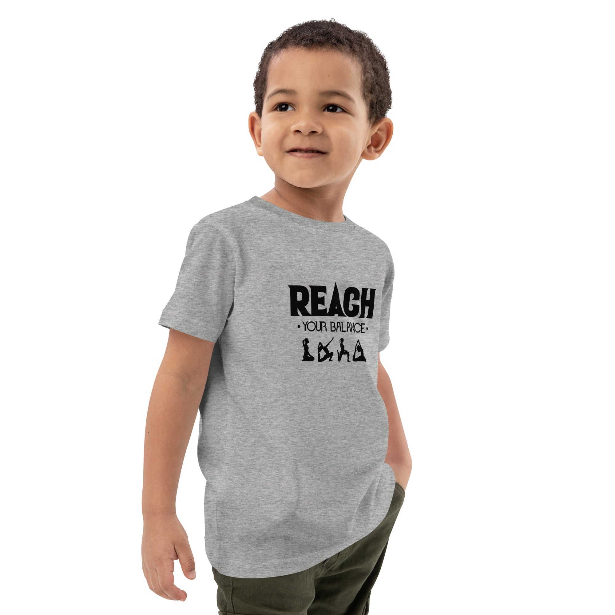 REACH YOUR BALANCE - Organic cotton kids t-shirt