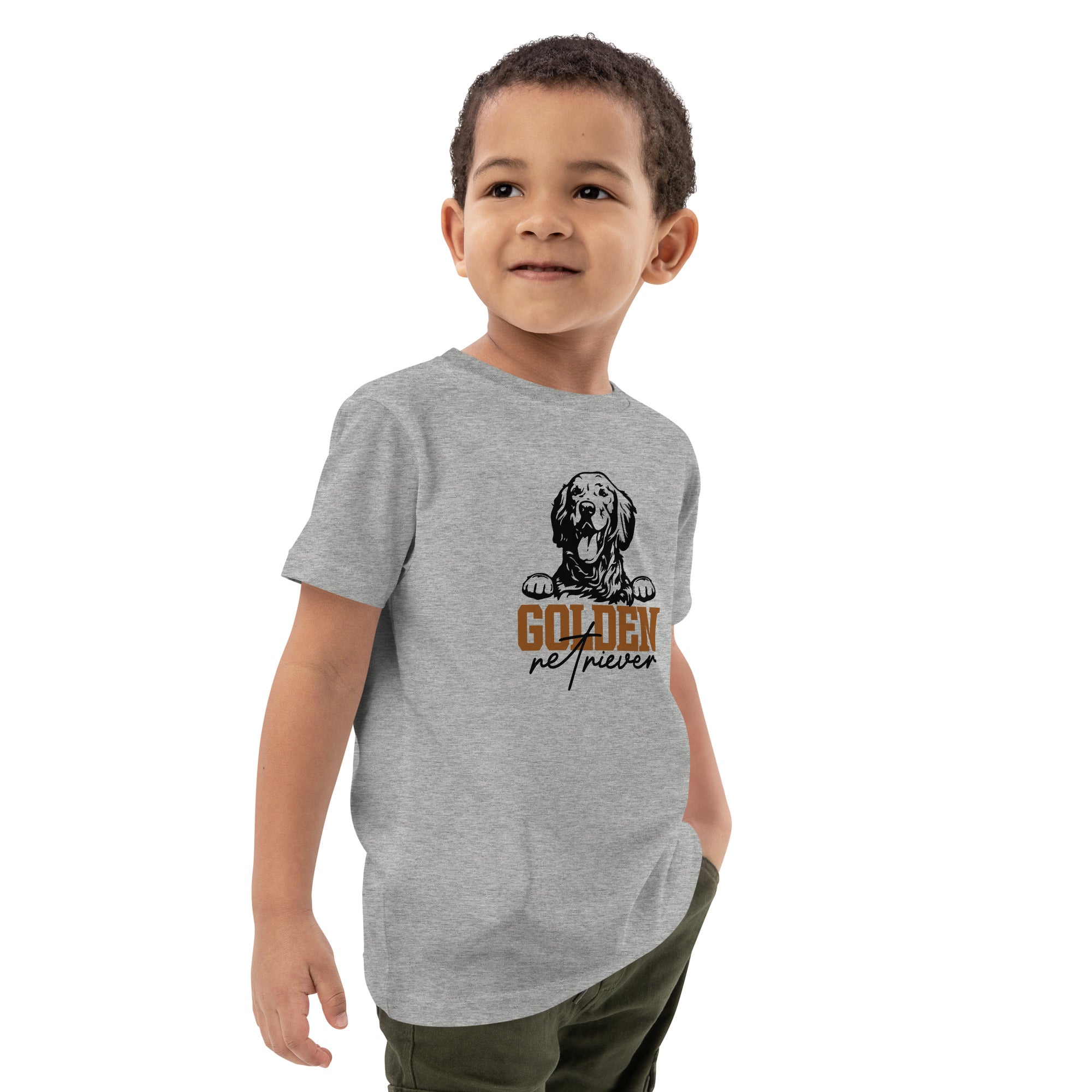 GOLDEN RETRIEVER - Organic cotton kids t-shirt