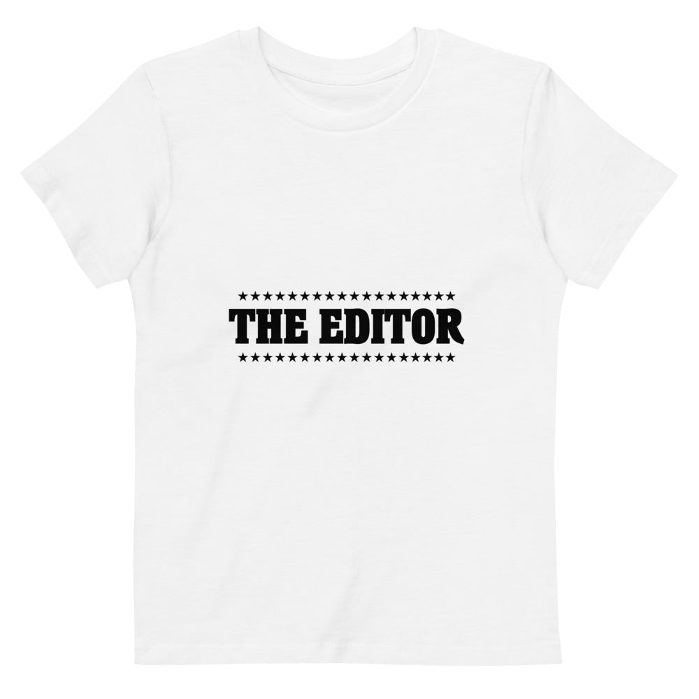 The Editor- Organic cotton kids t-shirt