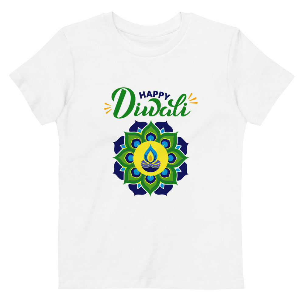 HAPPY DIWALI - Organic cotton kids t-shirt