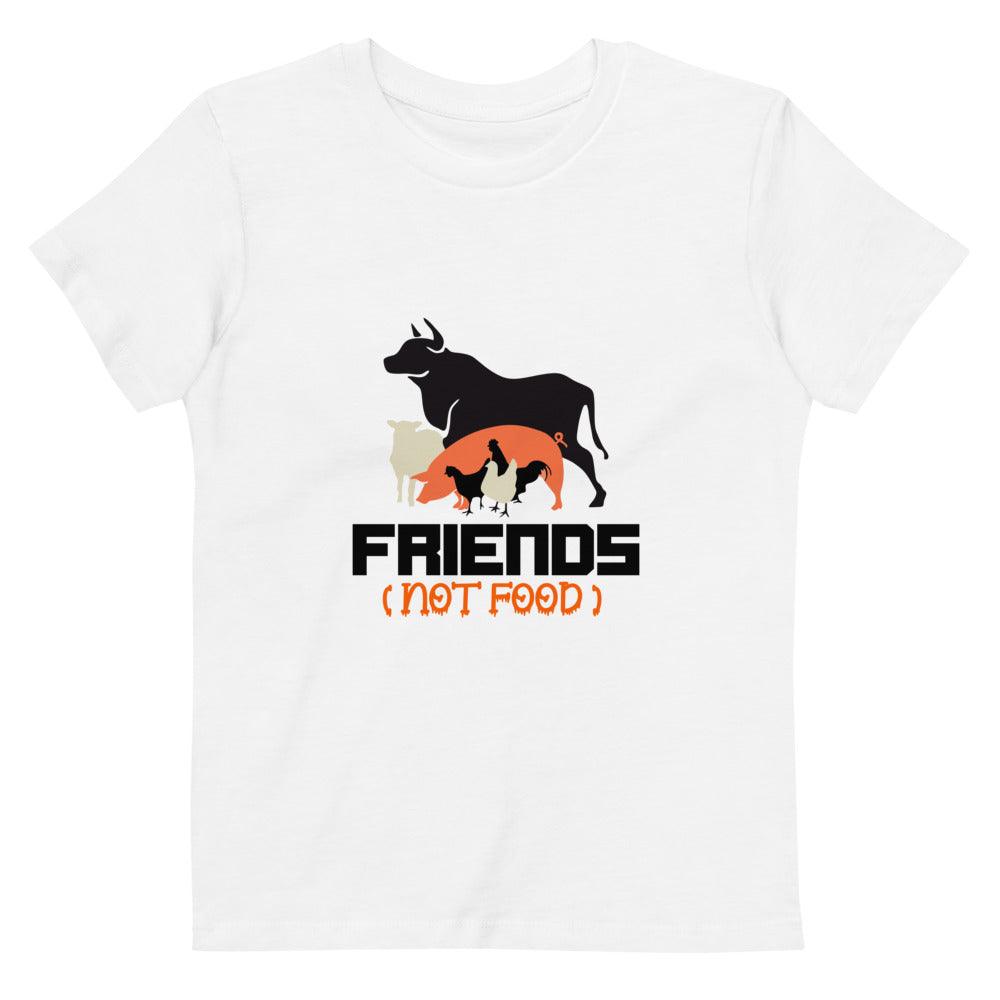 FRIENDS NOT FOOD - Organic cotton kids t-shirt