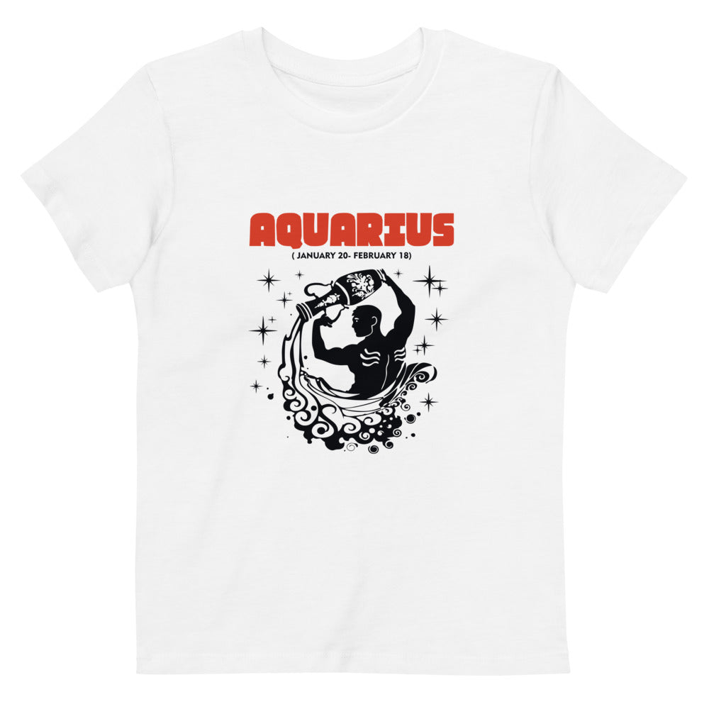 AQUARIUS - Organic cotton kids t-shirt