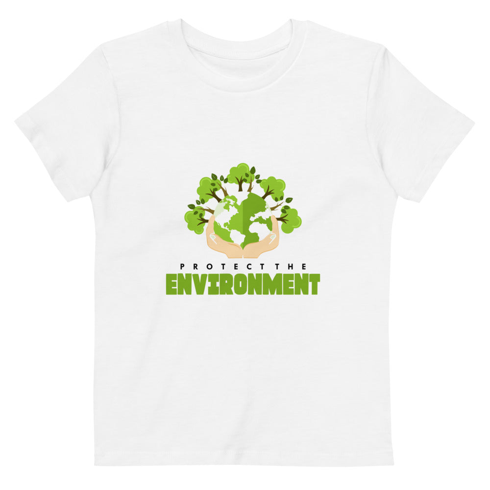 PROTECT THE ENVIRONMENT - Organic cotton kids t-shirt