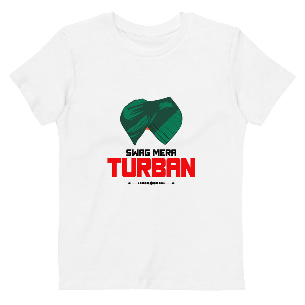 SWAG MERA TURBAN - Organic cotton kids t-shirt