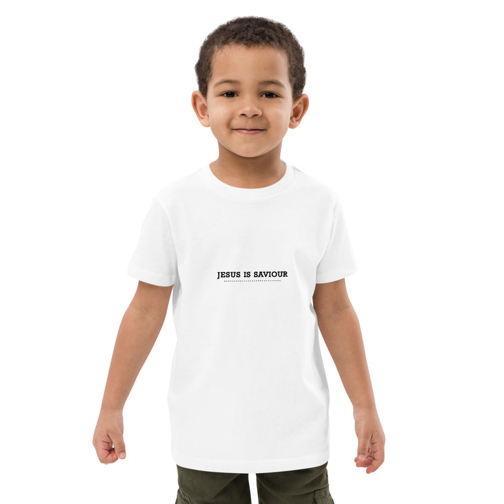 JESUS IS SAVIOUR - Organic cotton kids t-shirt