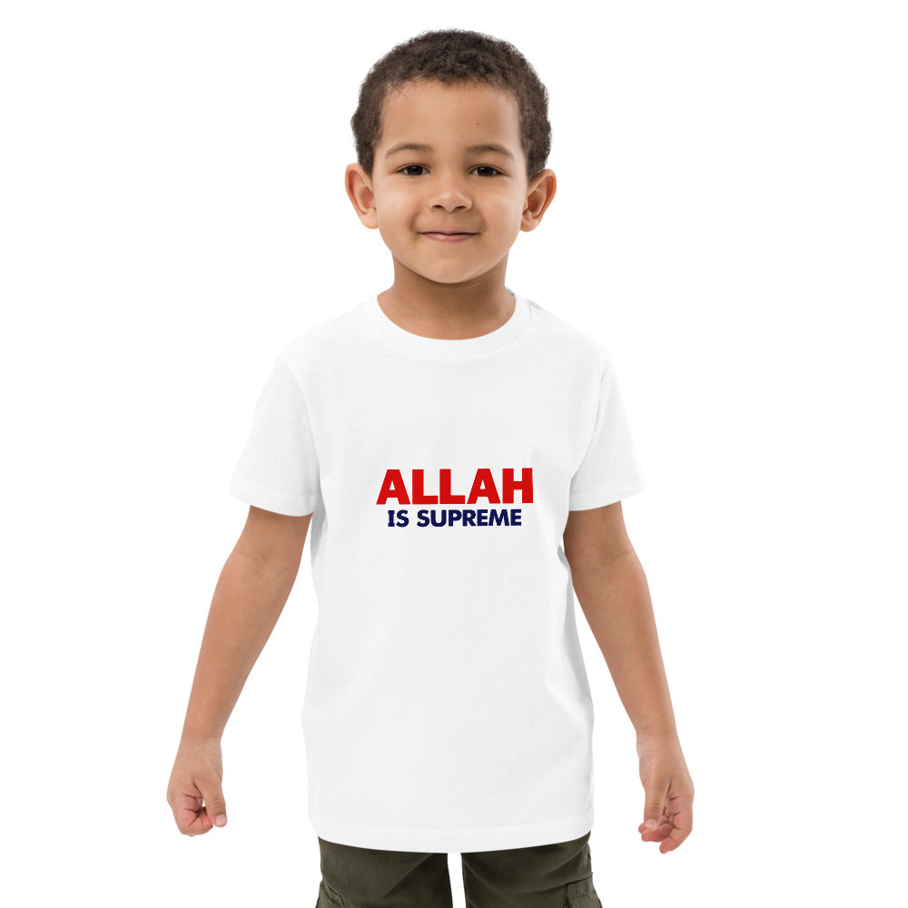 ALLAH IS SUPREME - Organic cotton kids t-shirt