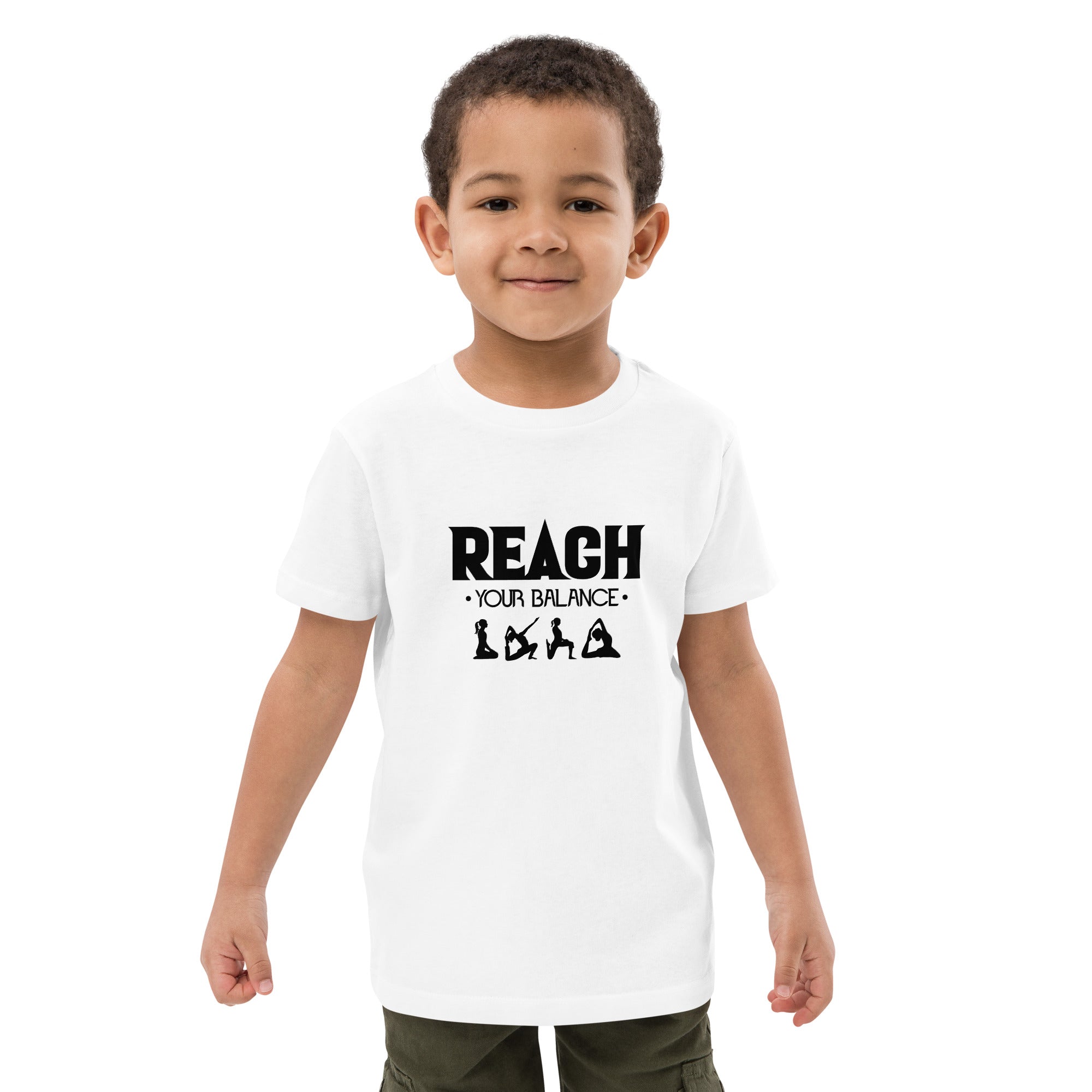 REACH YOUR BALANCE - Organic cotton kids t-shirt