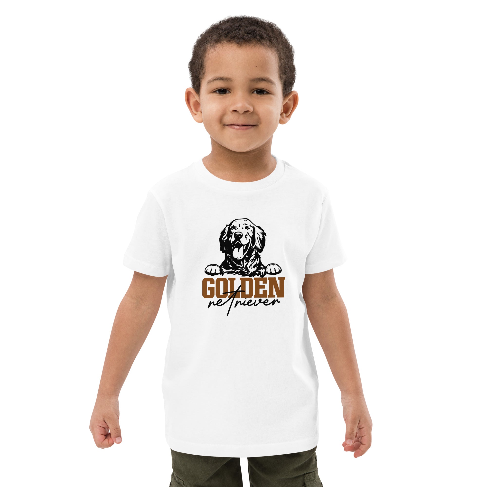 GOLDEN RETRIEVER - Organic cotton kids t-shirt