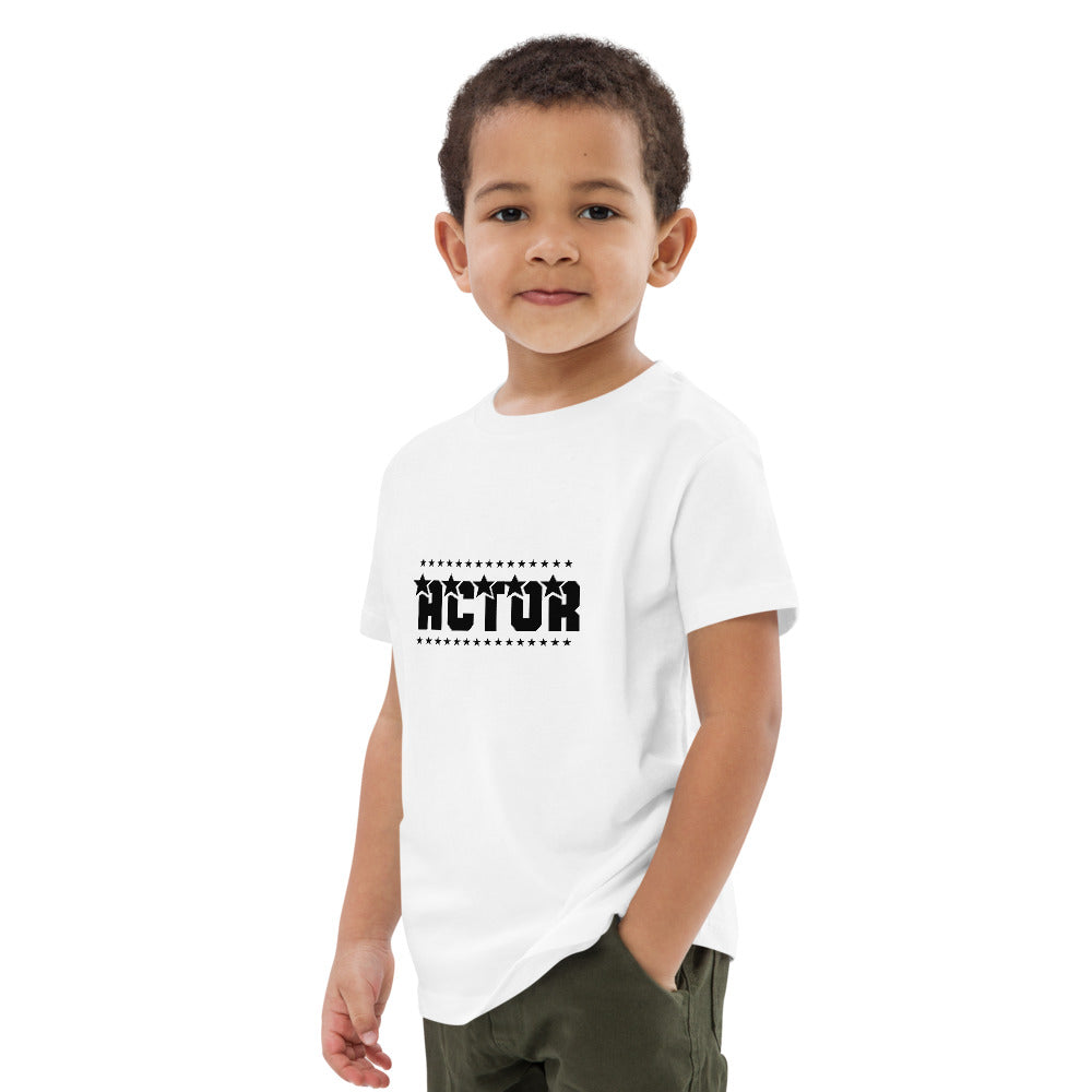 ACTOR - Organic cotton kids t-shirt