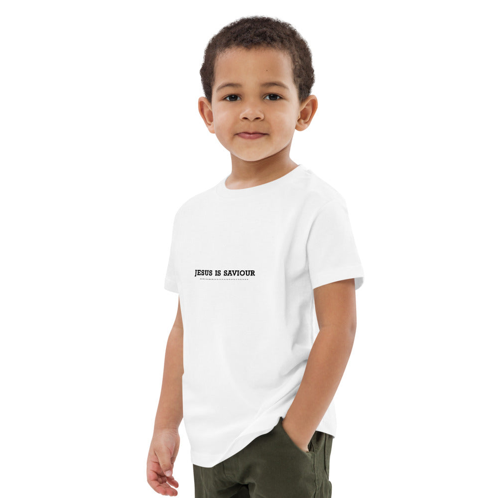 JESUS IS SAVIOUR - Organic cotton kids t-shirt