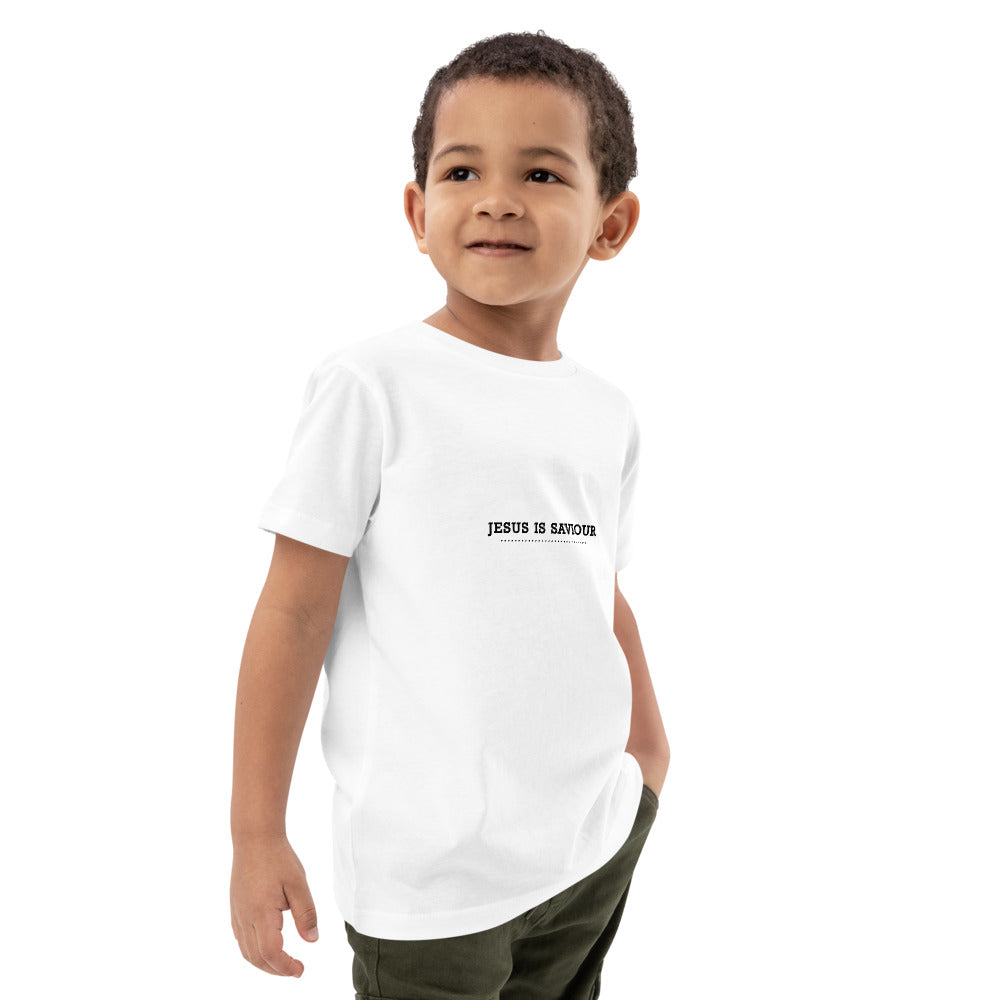 JESUS IS SAVIOUR - Organic cotton kids t-shirt