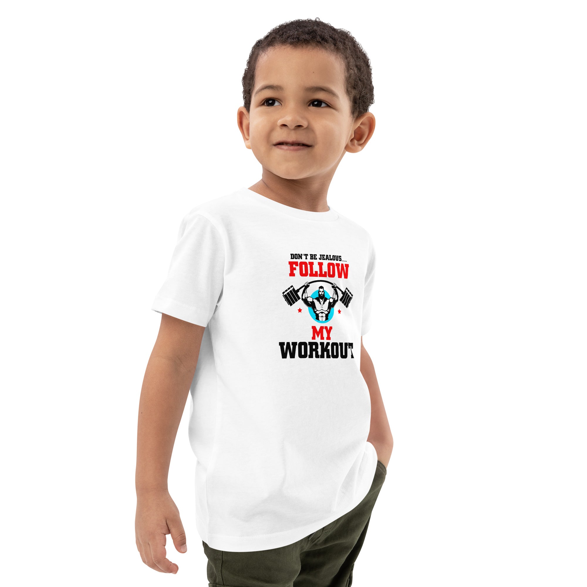 DON'T BE JEALOUS - Organic cotton kids t-shirt