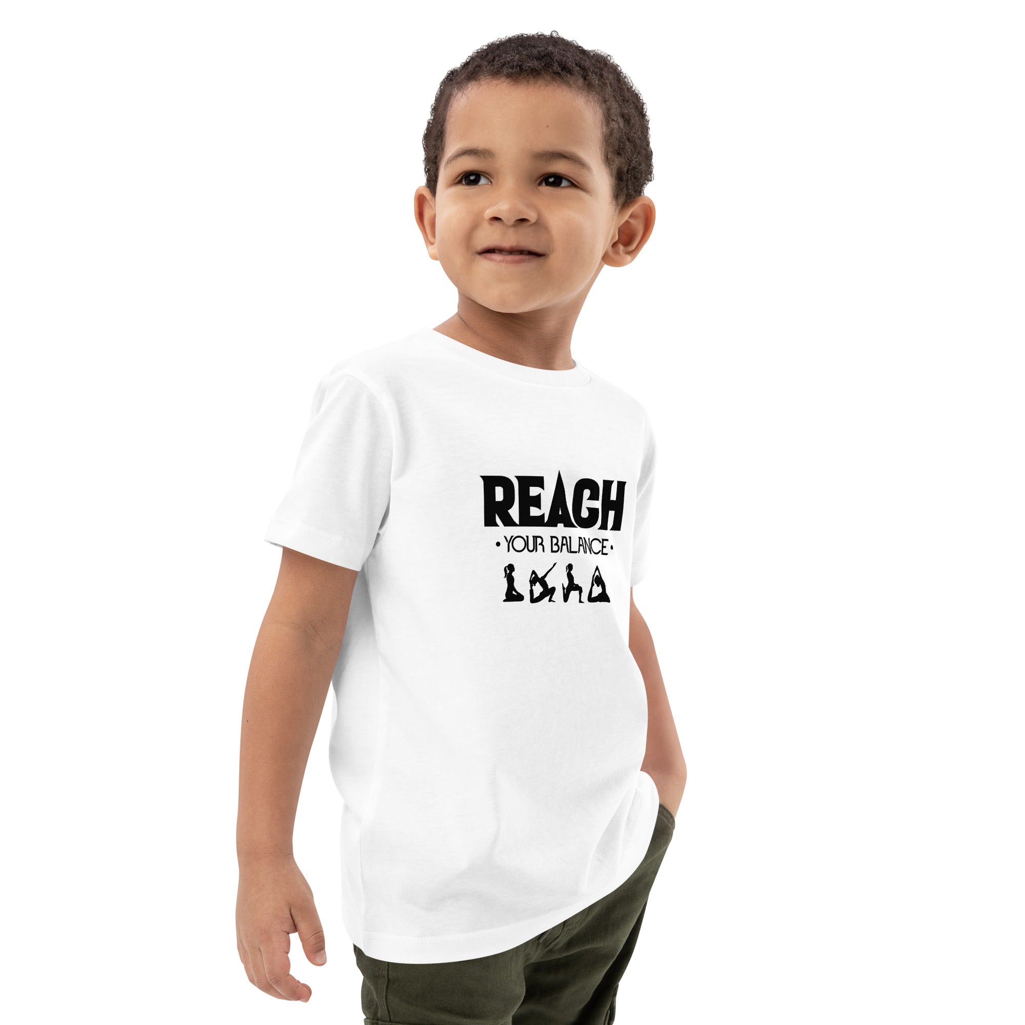 REACH YOUR BALANCE - Organic cotton kids t-shirt