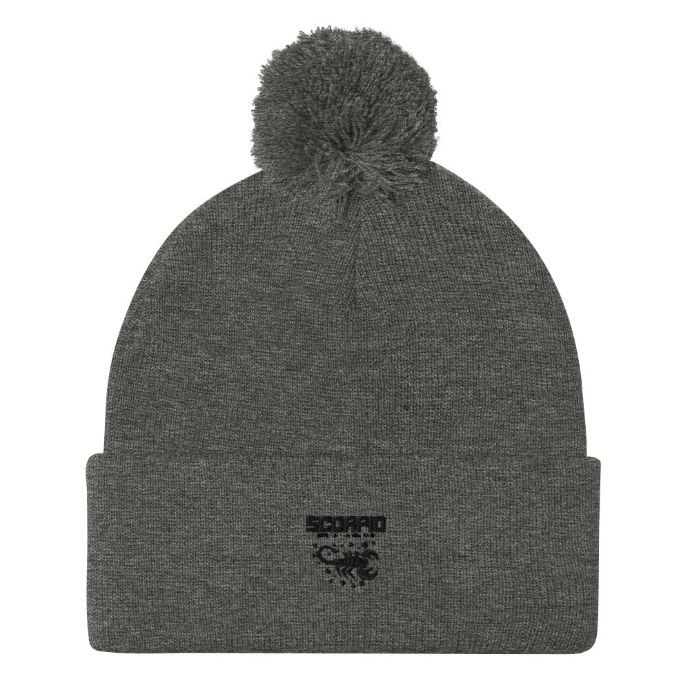 SCORPIO - Pom-Pom Beanie