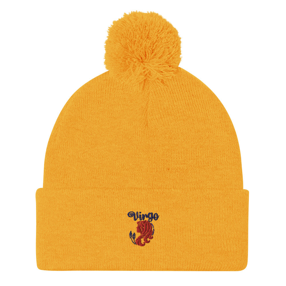 VIRGO -Pom-Pom Beanie