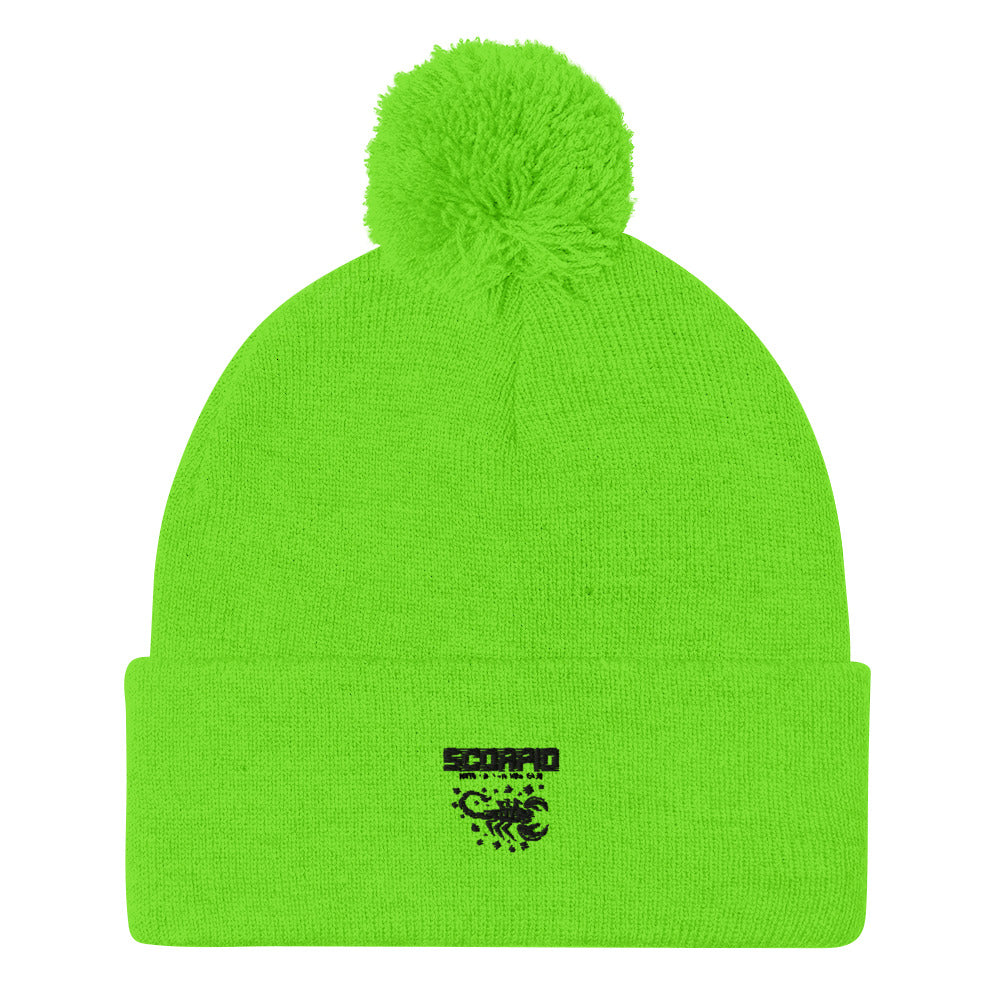 SCORPIO - Pom-Pom Beanie