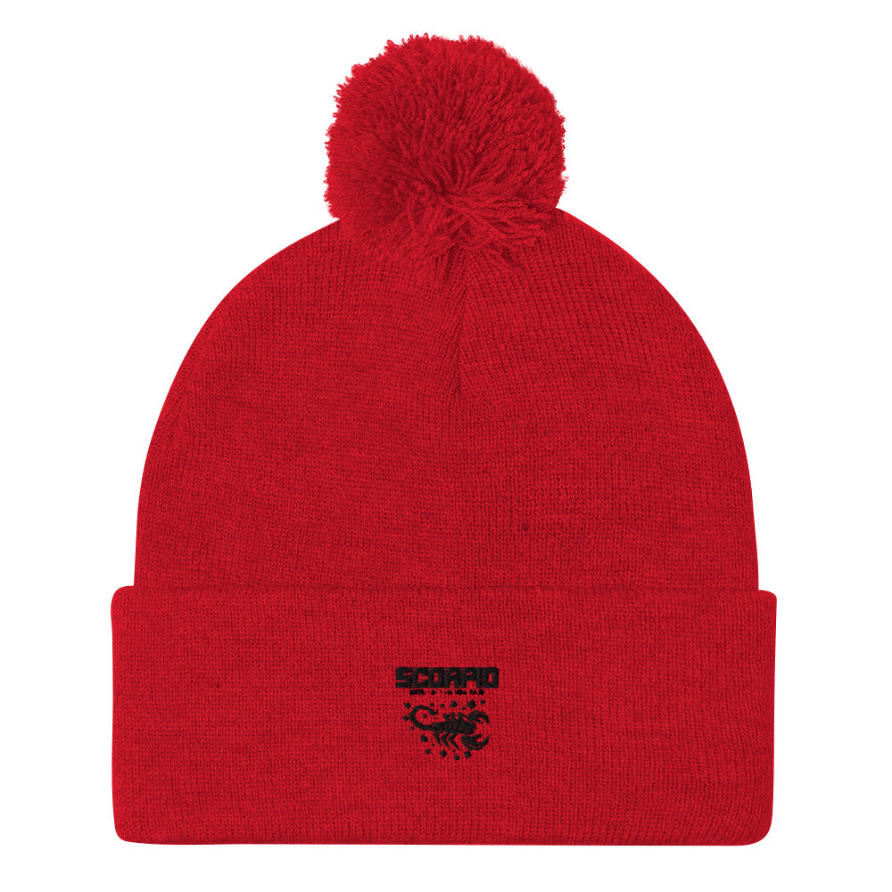 SCORPIO - Pom-Pom Beanie