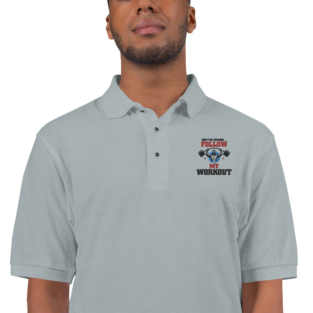 DON'T BE JEALOUS - Men's Premium Polo