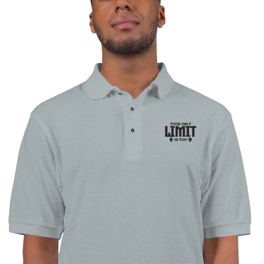 YOUR LIMIT IS YOU - Men's Premium Polo