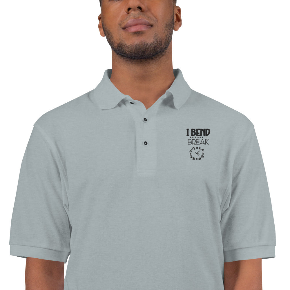 I BEND SO I DON'T BREAK - Men's Premium Polo