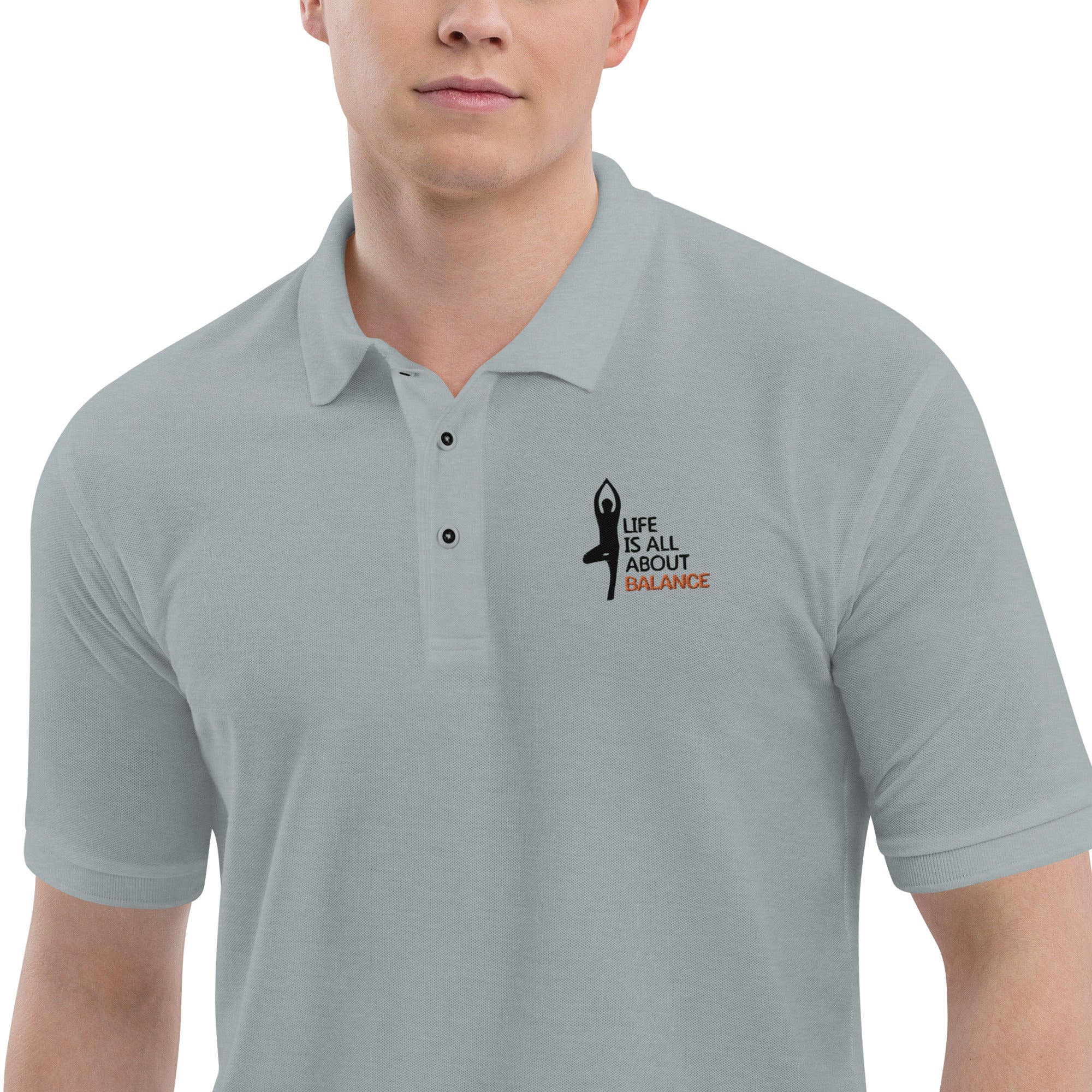 LIFE IS ALL ABOUT BALANCE - Men's Premium Polo