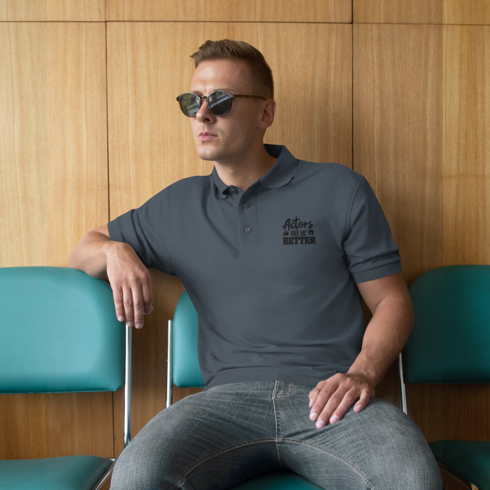 ACTORS DO IT BETTER - Men's Premium Polo