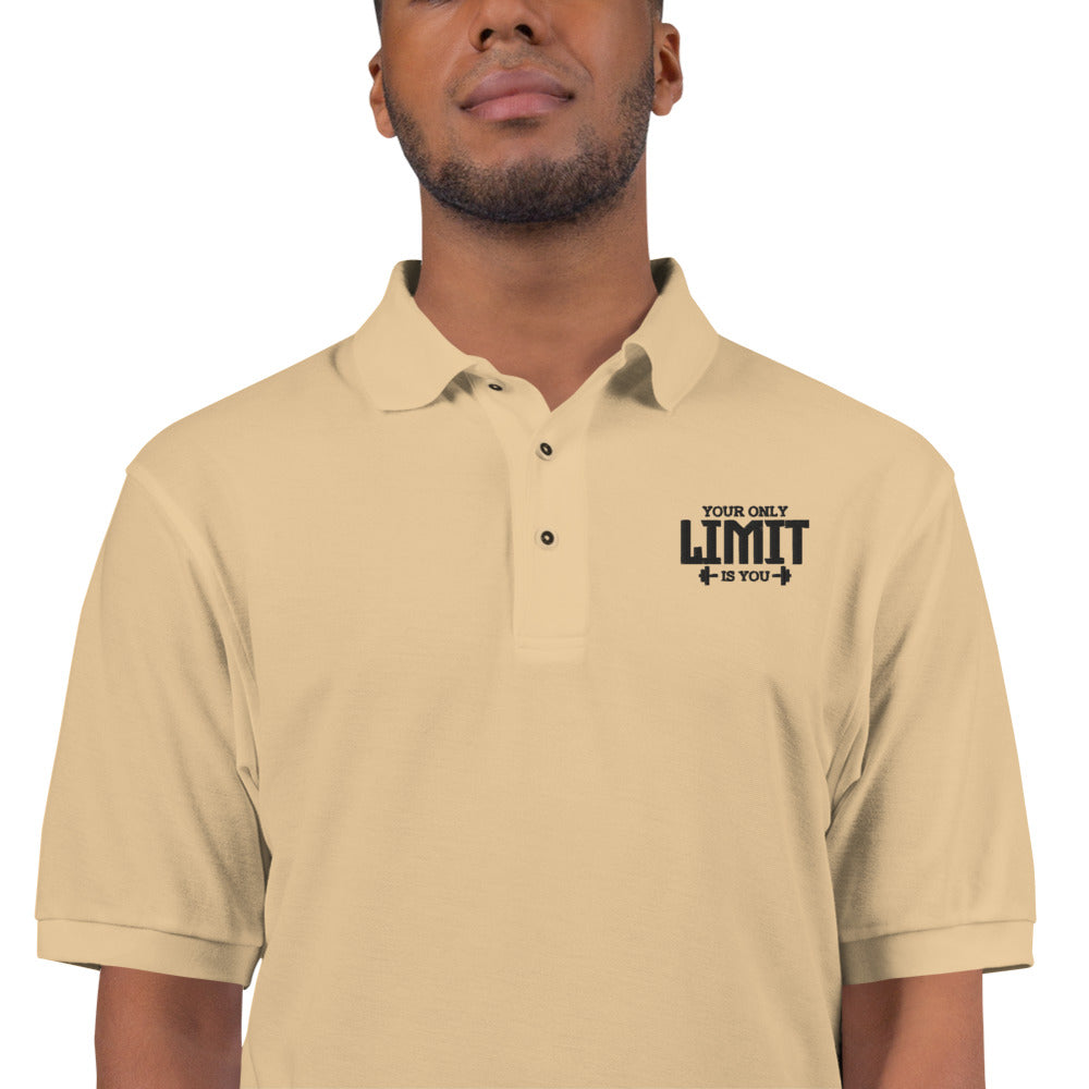 YOUR LIMIT IS YOU - Men's Premium Polo