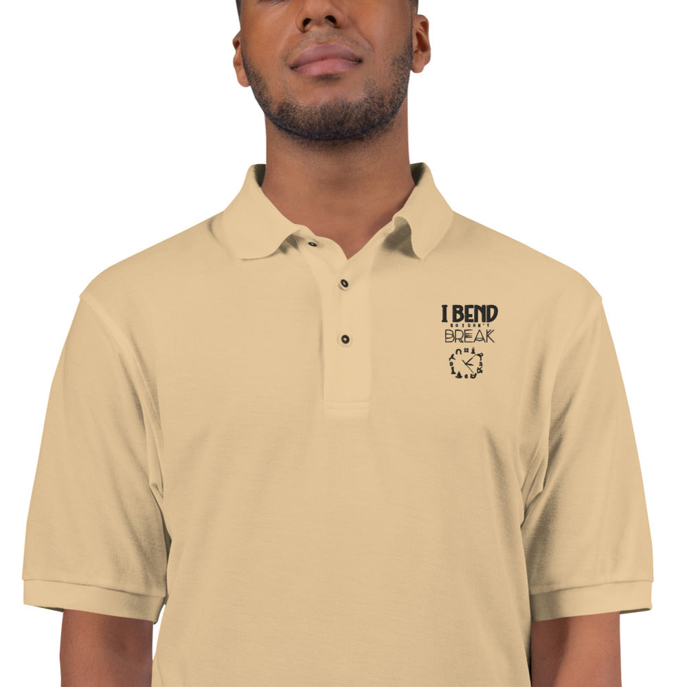 I BEND SO I DON'T BREAK - Men's Premium Polo