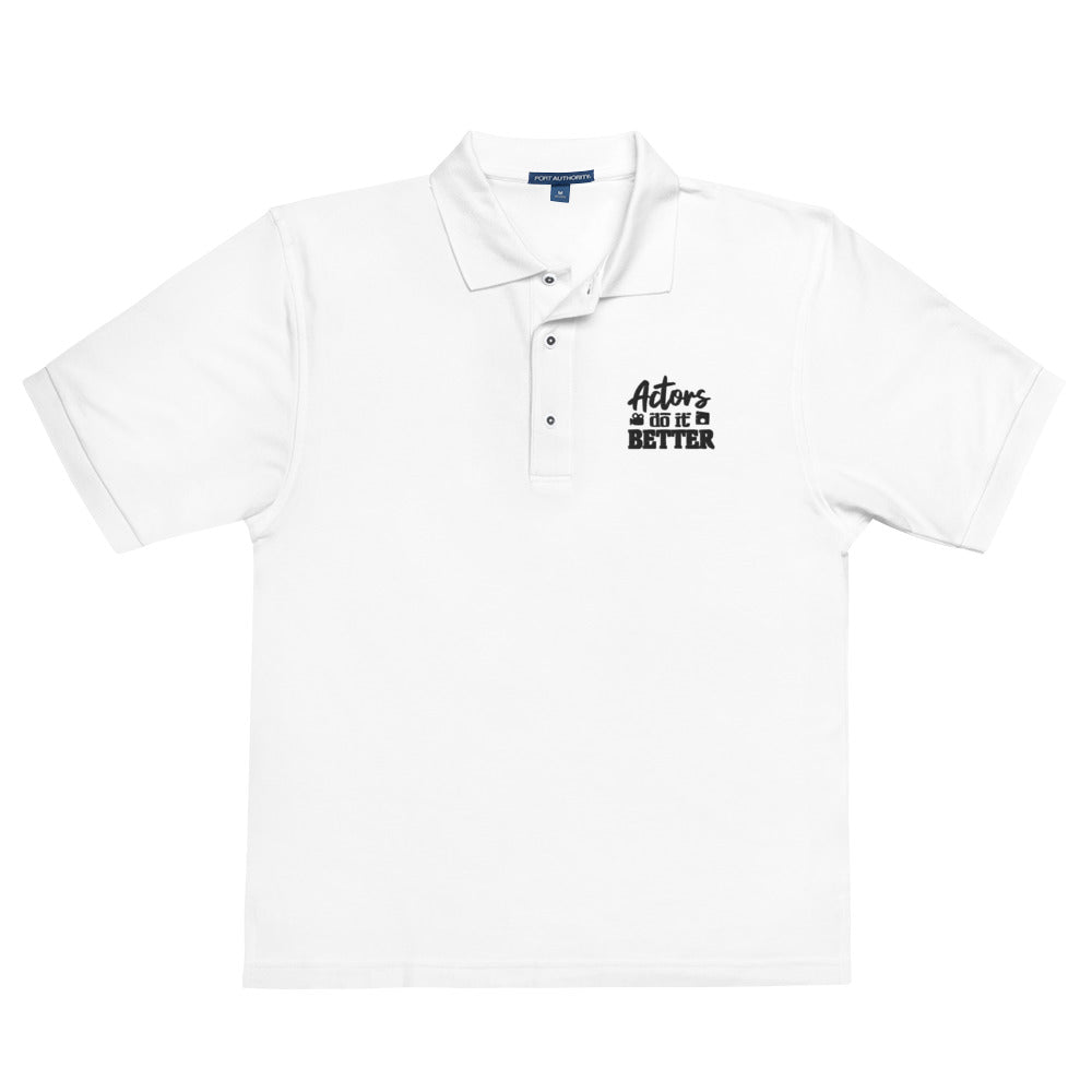 ACTORS DO IT BETTER - Men's Premium Polo