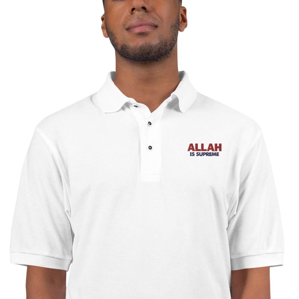 ALLAH IS SUPREME - Men's Premium Polo