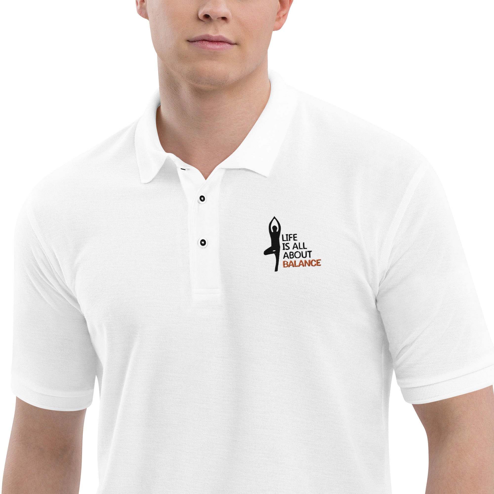 LIFE IS ALL ABOUT BALANCE - Men's Premium Polo