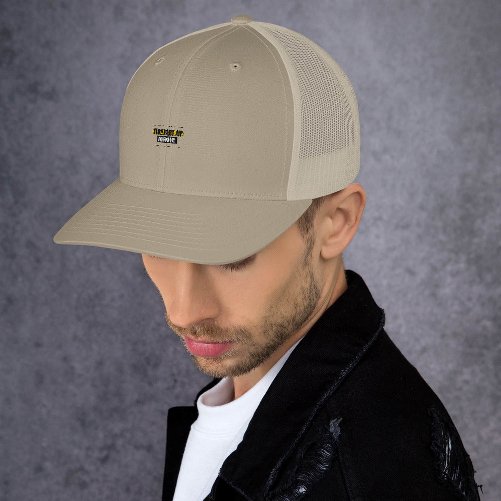 Straight up magic-- Trucker Cap