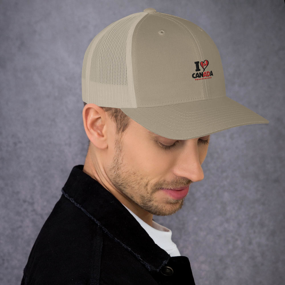 I LOVE CANADA - Trucker Cap