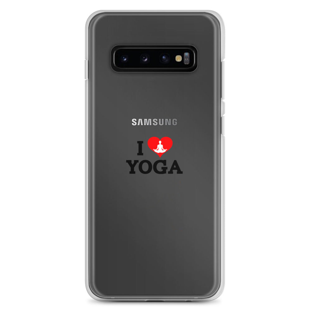 I LOVE YOGA- Samsung Case